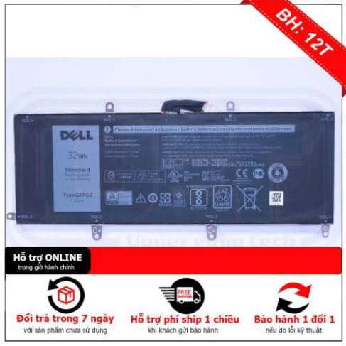 Pin battery laptop Dell Venue 10 Pro 5056 VN25R 0VN25R GFKG3 32Wh