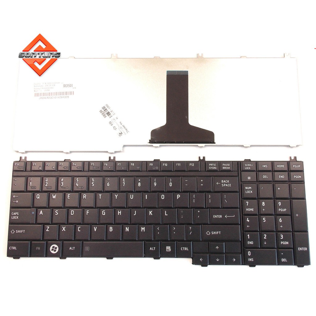 Bàn Phím Toshiba Satellite L500D L505D L550D L555D P200D