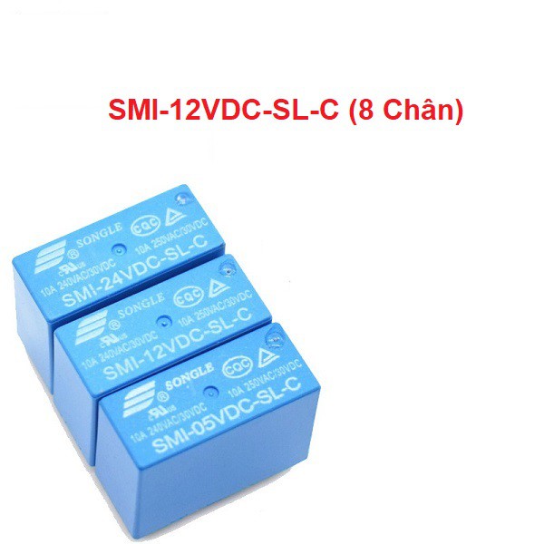Relay SMI-12VDC-SL-2C (8 Chân)
