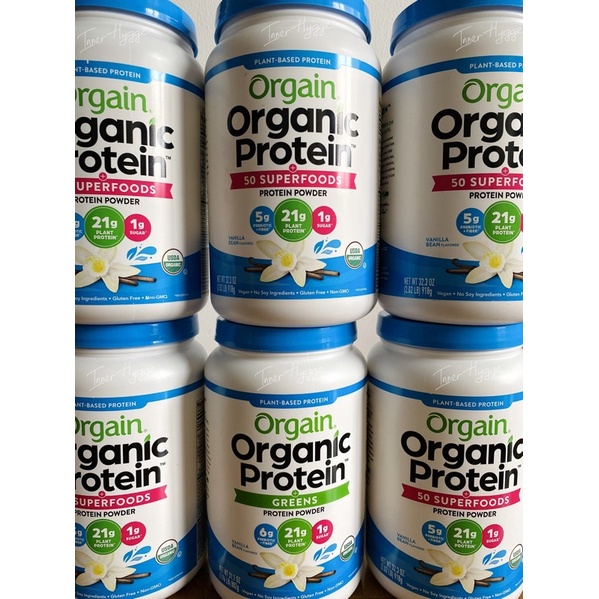 Bột protein 50 Superfoods Orgain organic của Mỹ mẫu mới