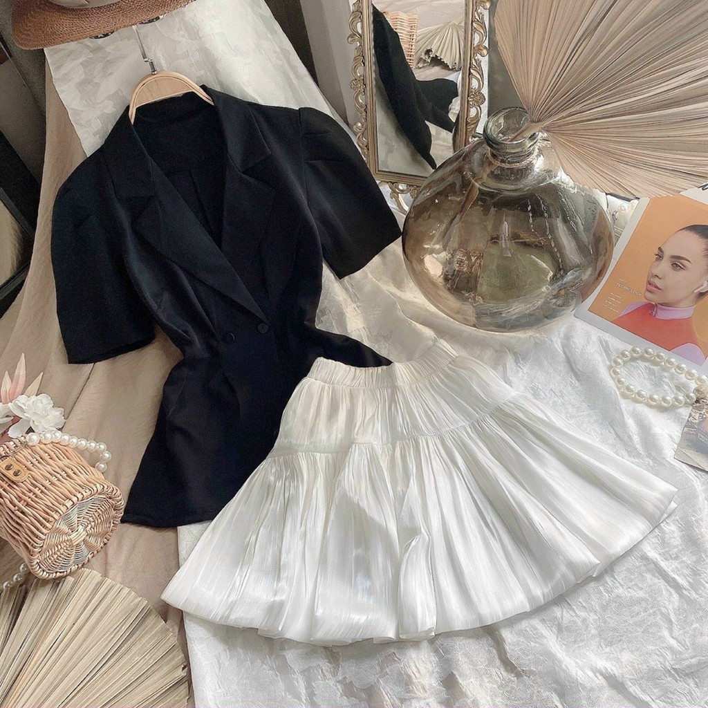 Vest & chân váy hot girl (live 3) | BigBuy360 - bigbuy360.vn