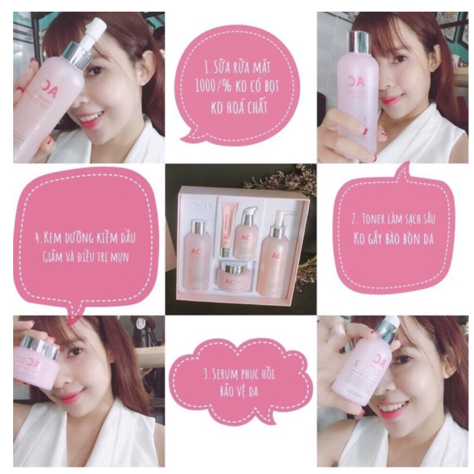 Kem AC Sensitive Cream Skinaz Hàn Quốc - Giải Pháp dưỡng da cao cấp