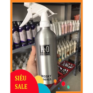Bình xịt nước nhôm h2o - 500ml - 0005