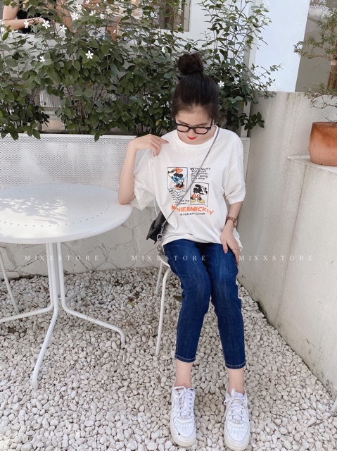 QUẦN BAGGY JEAN XOĂN LAI TRƠN DÁNG 9 TÂC JEAN CAO CẤP XUẤT XỊN