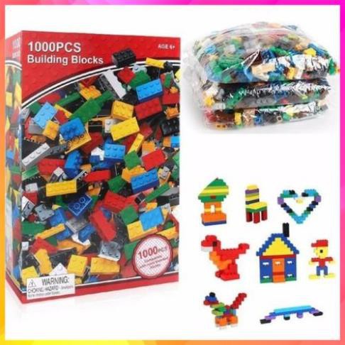 Bộ Xếp Hình LeGo 1000 Mảnh Đa năng - Chi Tiết Cho Bé Đồ Chơi Xếp Hình Phát Triển Trí Não