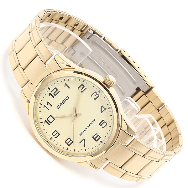 Đồng hồ nam dây kim loại Casio chính hãng Anh Khuê MTP-V001G-9BUDF (38mm)