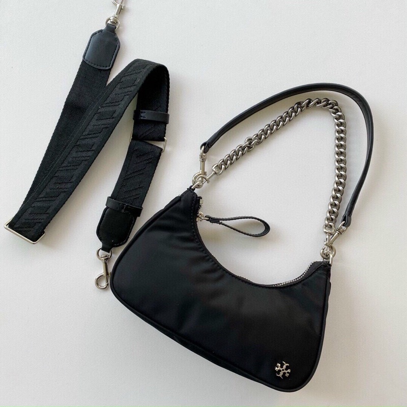 Túi tory burch nylon màu đen