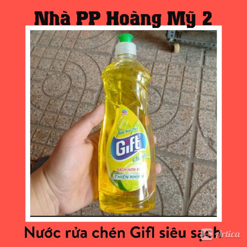 Nước rửa chén Gifl siêu sạch