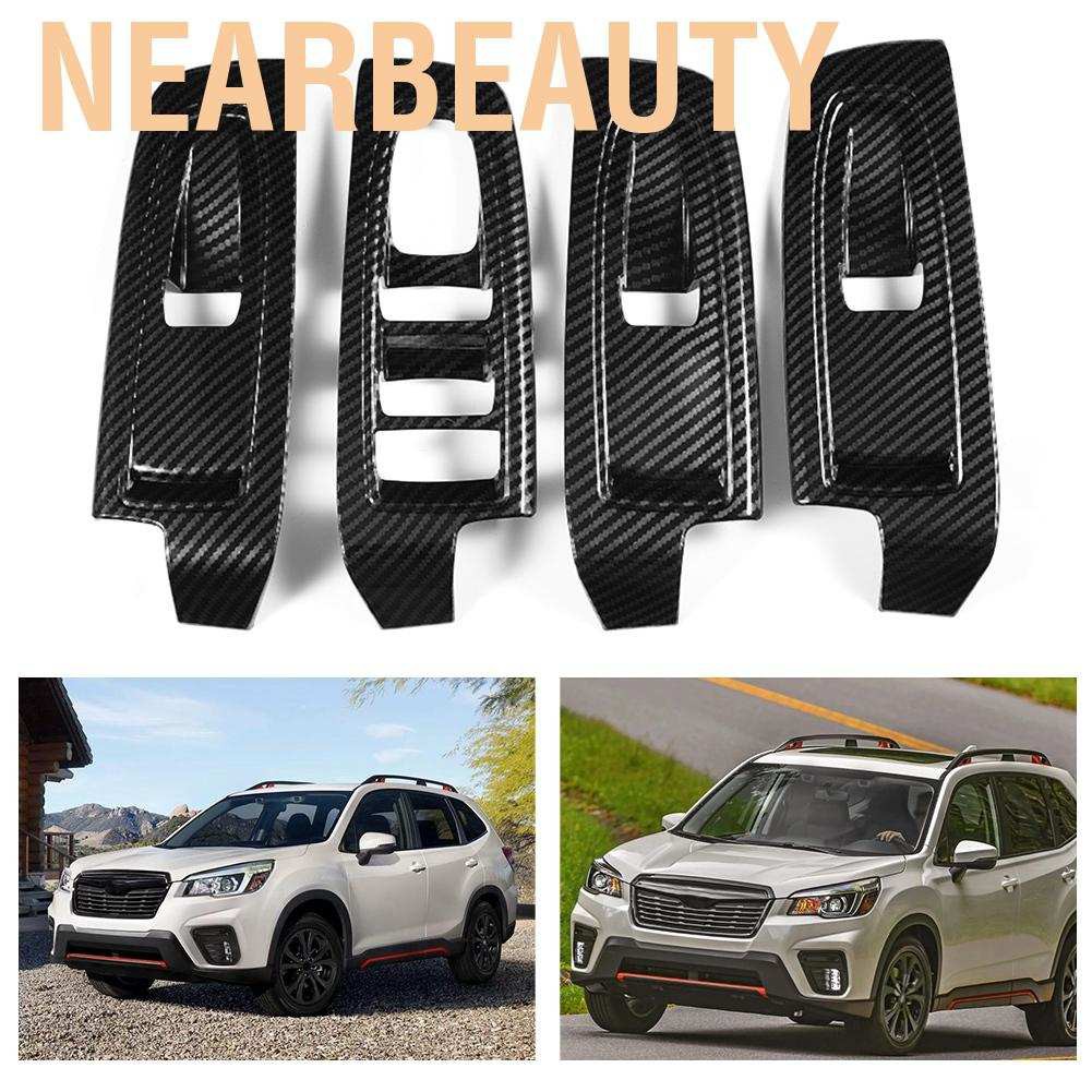 Set 4 Ốp Công Tắc Cửa Sổ Xe Hơi Subaru Forester Sk 2019