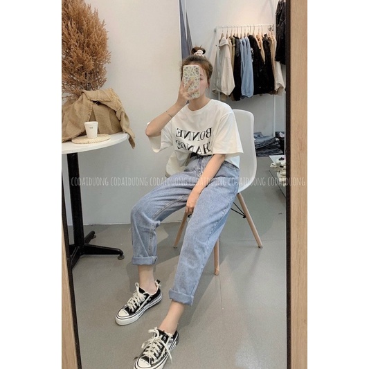 Quần baggy kèm đai