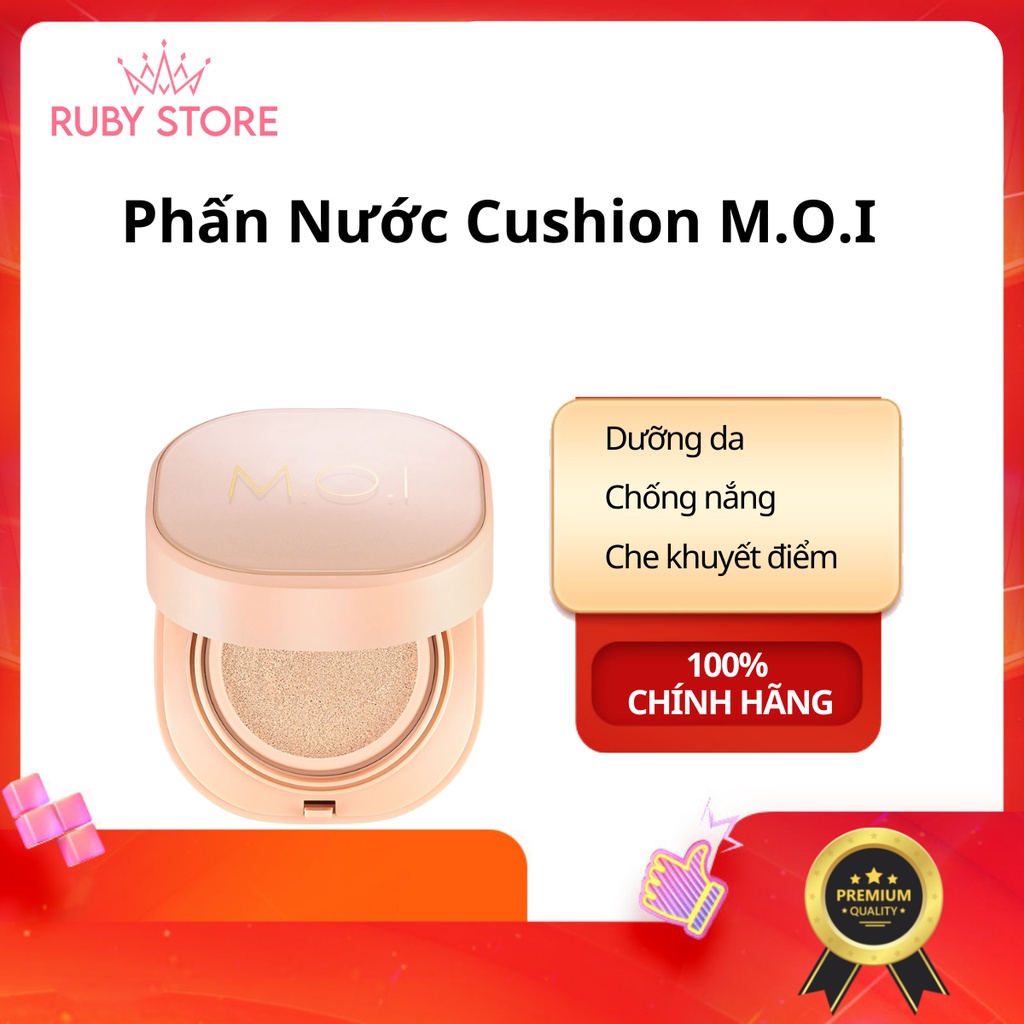 [CHÍNH HÃNG] Phấn Nước Cushion Hồ Ngọc Hà M.O.I Baby Cushion Skin Phấn Nước Kiềm Dầu Che Khuyết Điểm Tạo Khối