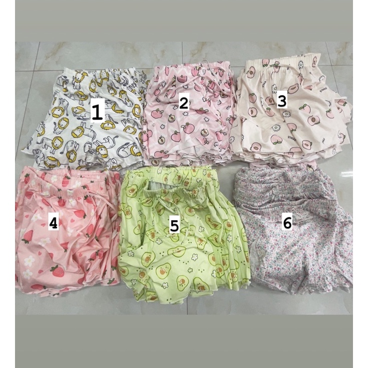 Quần đùi thun cotton đẹp qccc