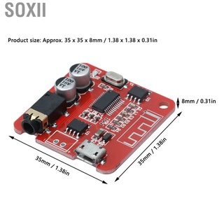 Soxii Wireless Audio Receiver Board USB Bluetooth 5.0 Stereo MP3 Decoder Amp Module 5V
