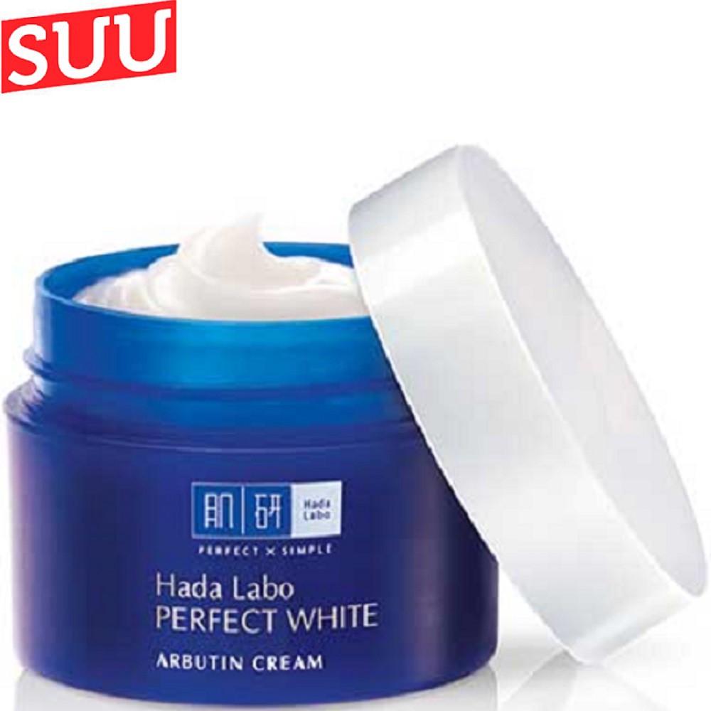 Kem dưỡng trắng mượt vượt trội Hada Labo Perfect White Arbutin Cream 50g suu.shop cam kết 100% chính hãng | BigBuy360 - bigbuy360.vn