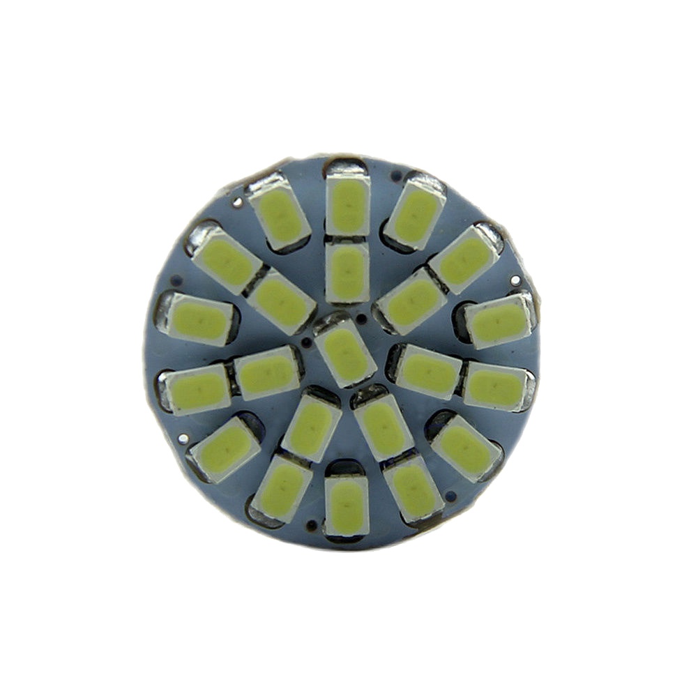 Đèn LED 12V 1157 BAY15D ánh sáng trắng 22 SMD cho xe hơi