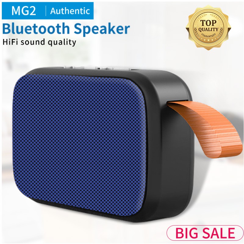 Loa bluetooth mini Spot Loa nhỏ gọn di động nghe nhạc không dây cắm USB và thẻ nhớ Gutek Charge G2
