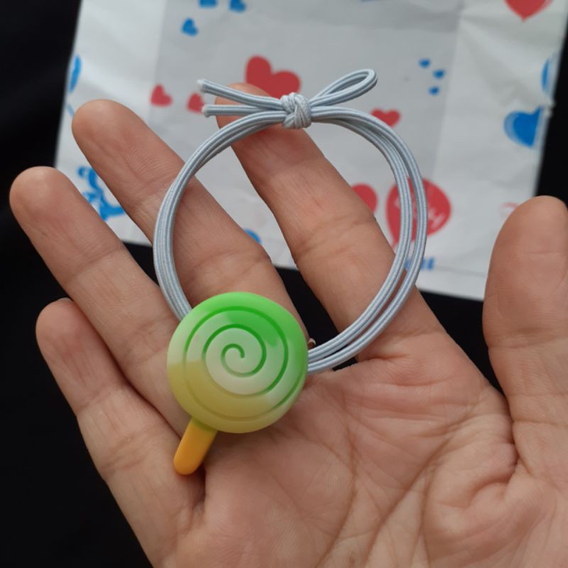 Dây cột tóc hình que kem kute