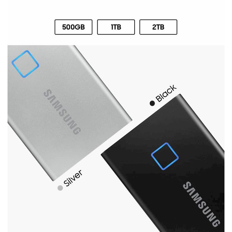 Ổ cứng di động SSD Portable Samsung T7 Touch 500GB - USB 3.2 Gen 2 | BigBuy360 - bigbuy360.vn