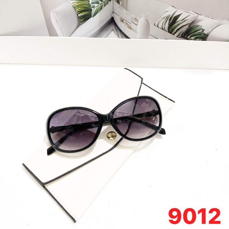 Kính mát nam nữ 9012 chống UV400, thiết kế mắt vuông dễ đeo, màu sắc thời trang