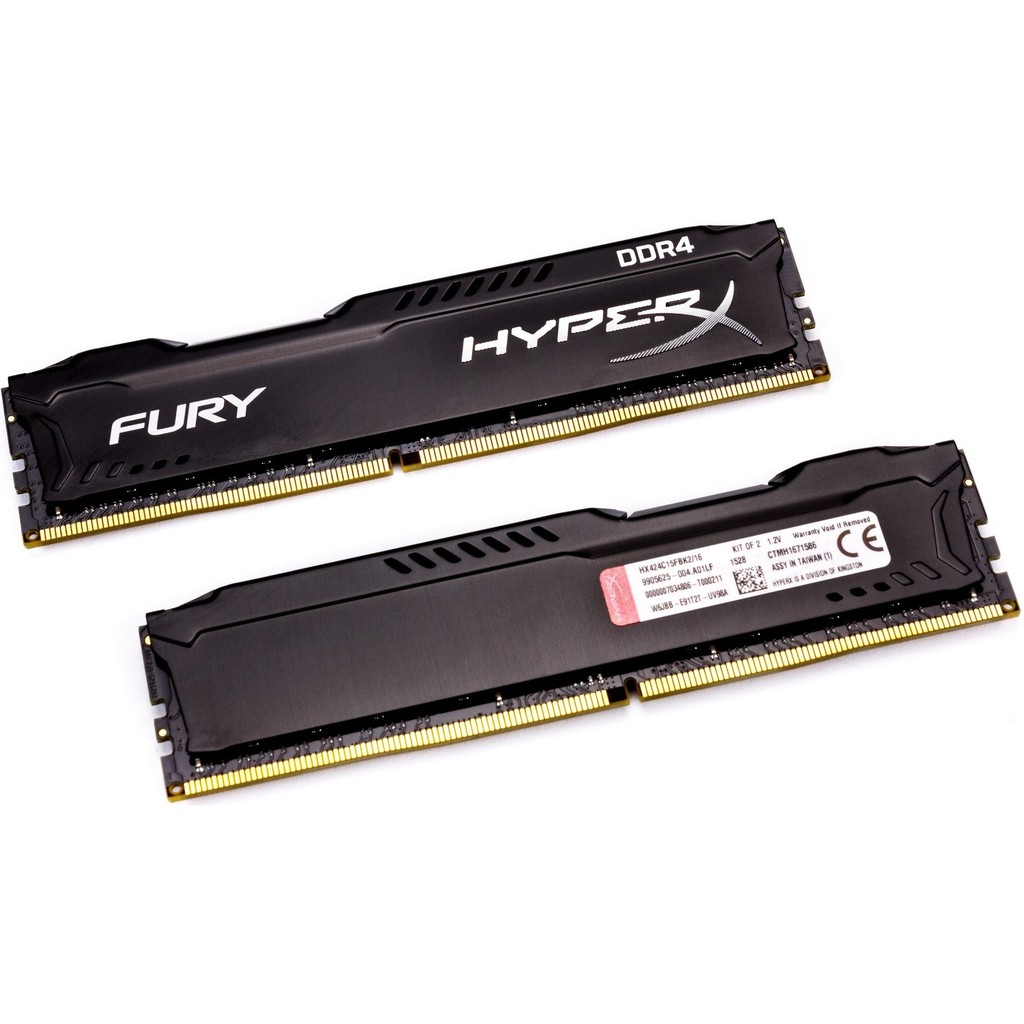 RAM Kingston HyperX Fury 8GB DDR4 Bus 2400 MHz