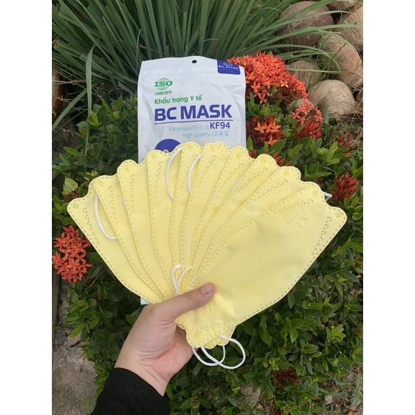 (300 cái) Thùng Khẩu Trang Cá Sắc Màu 4D Mask KF94 Hàn Quốc