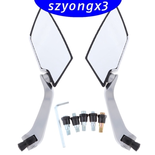 Gương chiếu hậu cỡ 8mm / 10mm cho xe mô tô