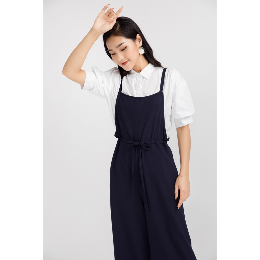 [Mã WABRHI5 giảm 15% đơn 599K] Yếm quần ống rộng 20Again YQA0115 | BigBuy360 - bigbuy360.vn