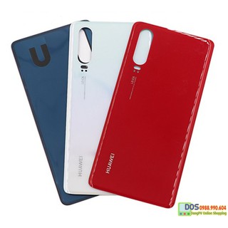Mặt kính sau huawei p30, nắp đậy pin huawei p30 bằng kính