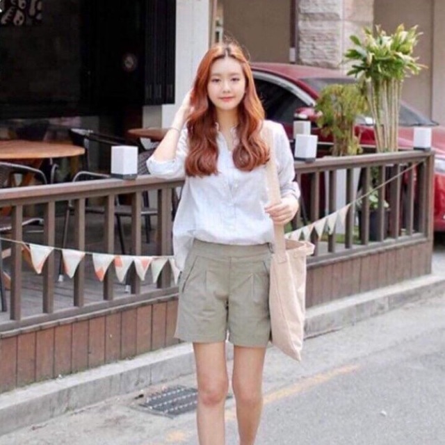 Quần short nữ chất đũi siêu đẹp | BigBuy360 - bigbuy360.vn