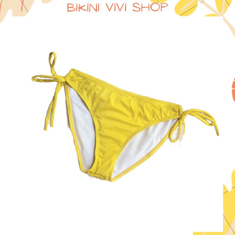 Quần bơi nữ, bikini lẻ dạng chip tam giác sexy màu xanh, vàng, đen