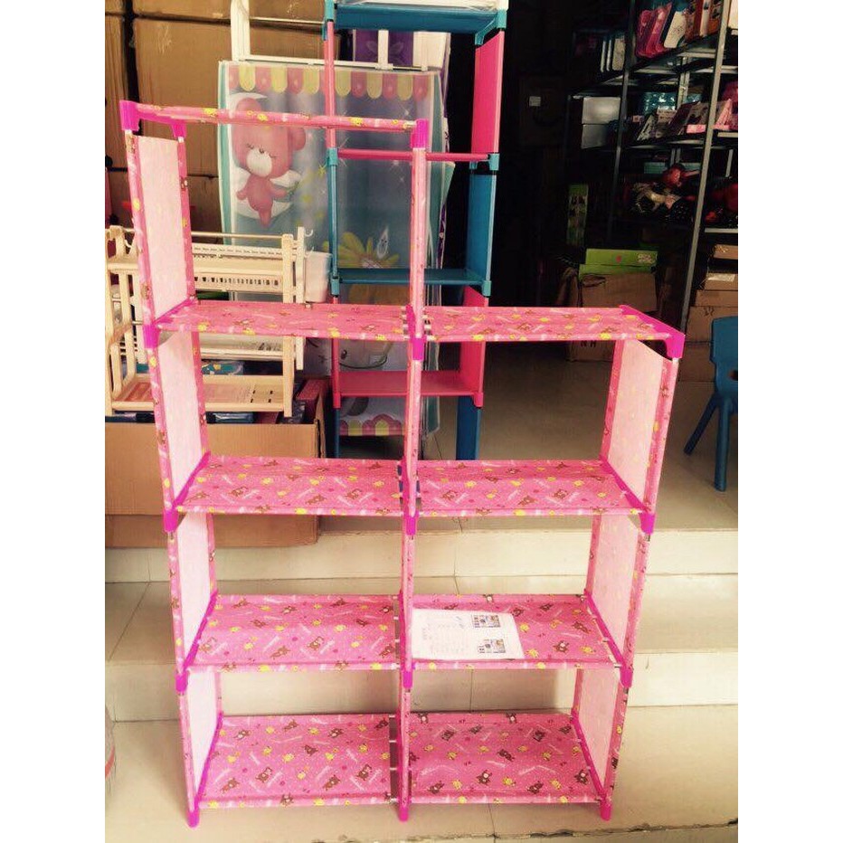 Giá sách lắp ghép 7 ô | BigBuy360 - bigbuy360.vn