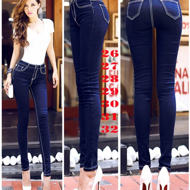 Combo 3 quần skinny jean nữ