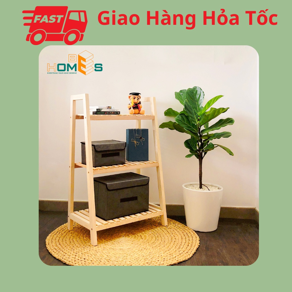 [Hỏa Tốc] Kệ sách 3 Tầng mặt nan