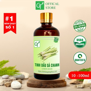 Tinh dầu Sả Chanh Nguyên Chất 100ml - Tinh Dầu Sả Đuổi Muỗi, Khử Mùi, Thơm mát - [HÀNG VIỆT NAM CAO CẤP]