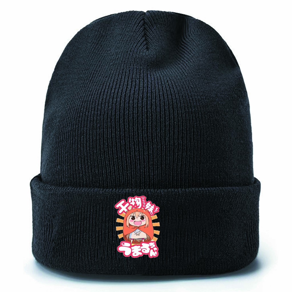 Mũ len Himouto! Umaru-chan Cô em gái hai mặt anime chibi nón Beanie đội đầu dạng tròn