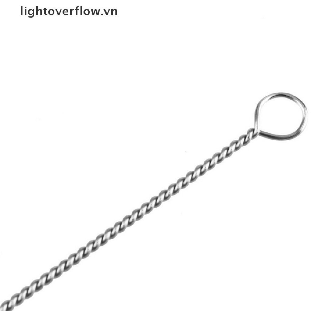 1 Cọ Vệ Sinh Ống Hút Bằng Thép Không Gỉ 17cm  1 Cọ Vệ Sinh Ống Hút Bằng Thép Không Gỉ AC26  1 Cái