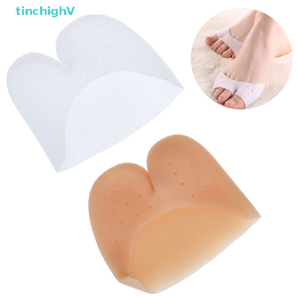 1 Cặp Bọc Bảo Vệ Ngón Chân Khi Đi Giày Cao Gót Bằng Silicone