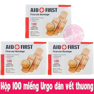 Băng dán vết thương cá nhân urgo (Hộp 100 miếng)