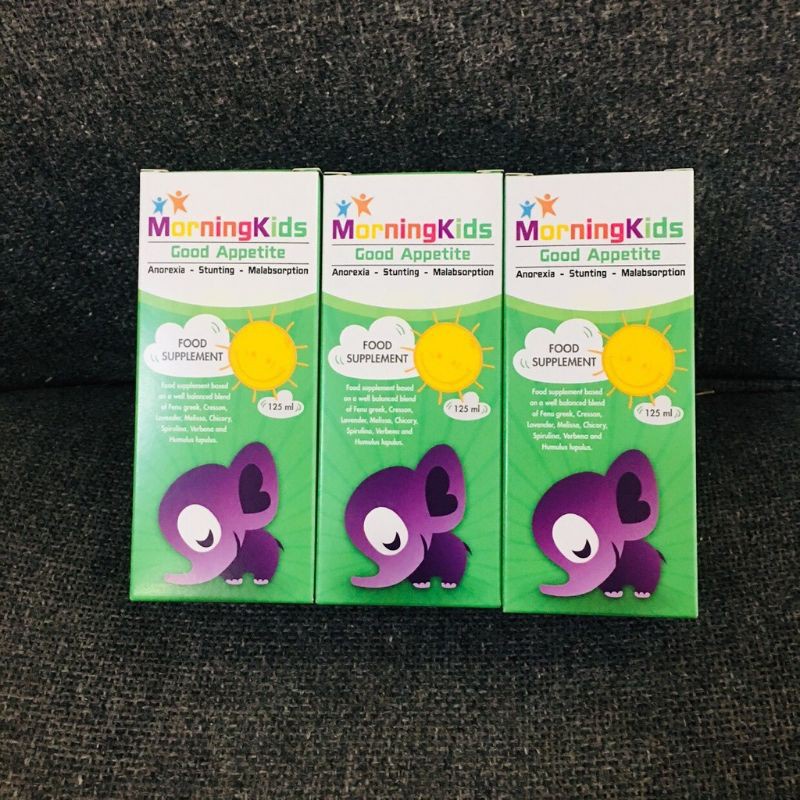 Morningkids Good Appetite Hỗ Trợ Tăng Cường Tiêu Hóa, Giúp Ăn Ngon Miệng 125ml - TP043
