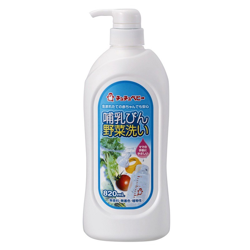 Nước rửa bình sữa Chuchu 820ml