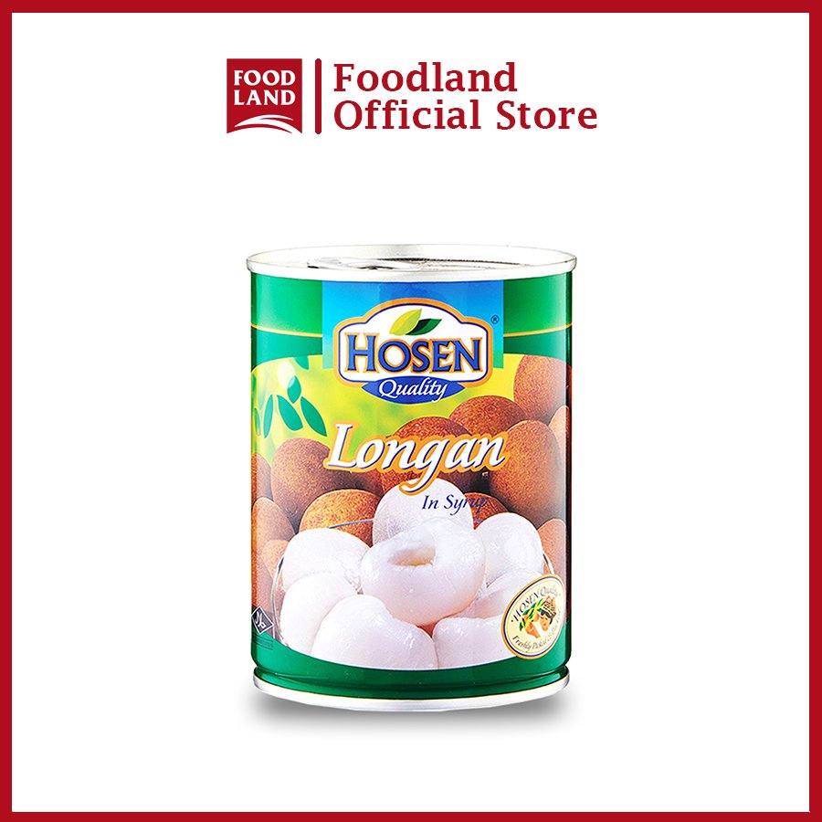 Nhãn Ngâm Siro Hosen 565G - chè long nhãn,pha nước - Foodland