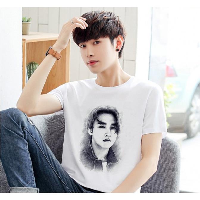 Áo Thun In Hình Sơn Tùng MTP Fan Skyler vải Dày Mịn Không Xù Lông Đẹp