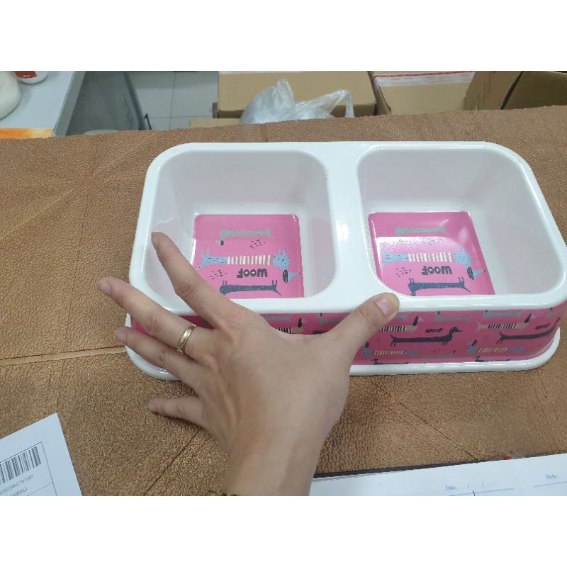 sale bát phip nhựa to cho chó mèo cảnh
