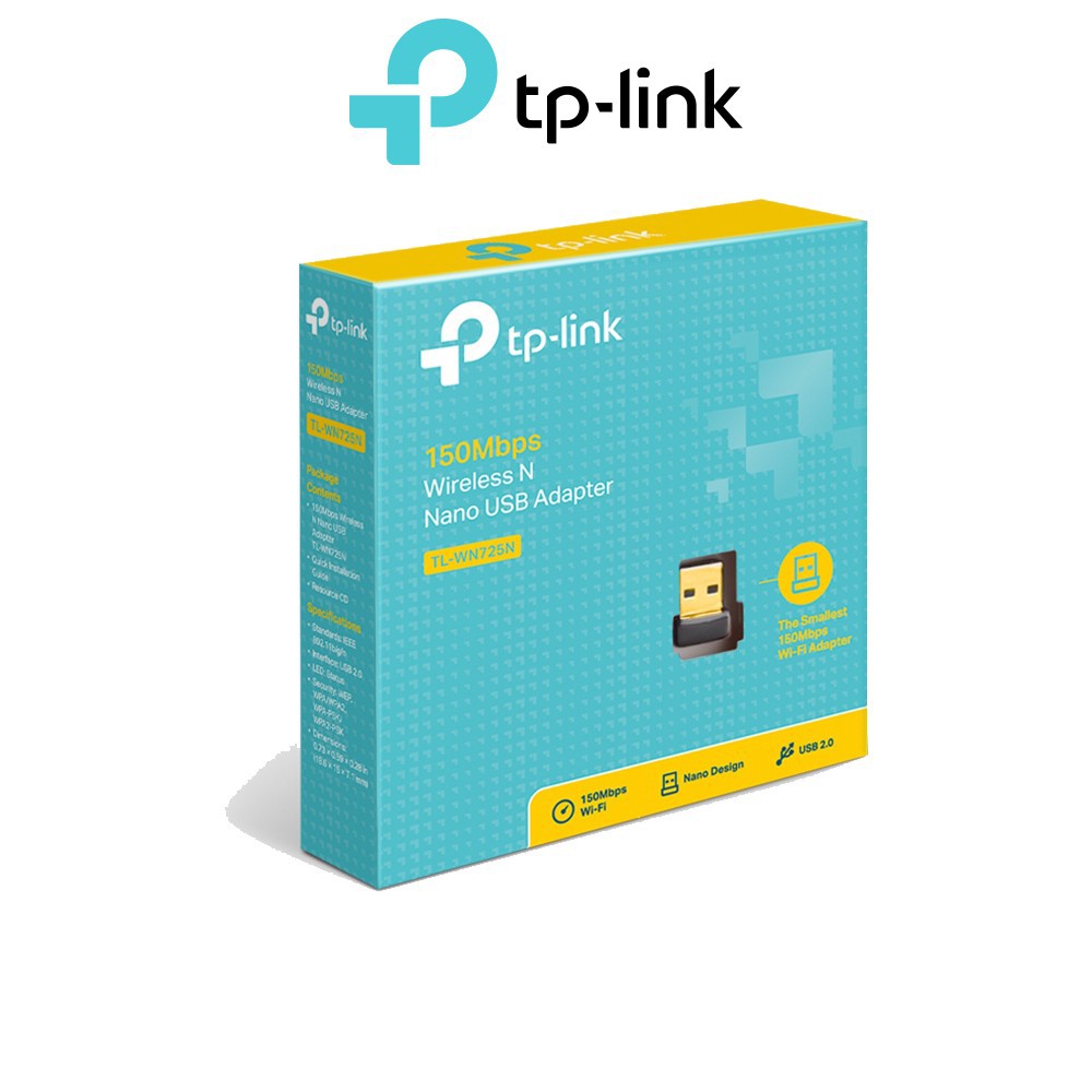 Bộ Thu Wifi Tplink WN725N - USB Wifi Nano Chuẩn N Tốc Độ 150Mbps