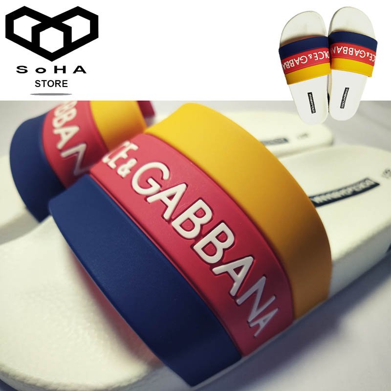 Dép nam Quai Ngang 3 màu DOLCE&GABBANA