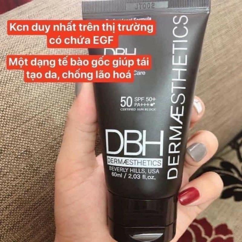 Kem chống nắng DBH EGF UV SHIELD SPF50+ PA +++ 60ml ( TEM VÀNG BẢN MỸ ) GentsOfficialStore