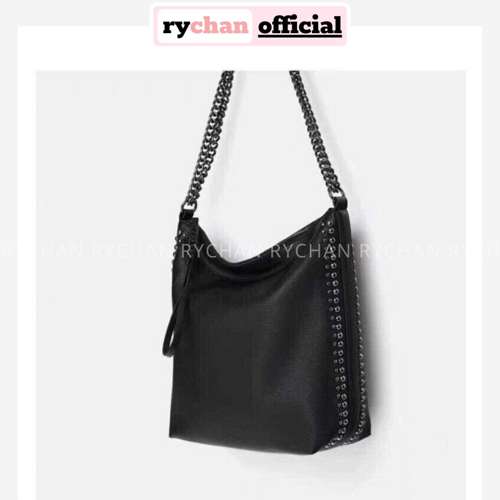 Túi Tote Đeo Vai Viền Đinh - RY015