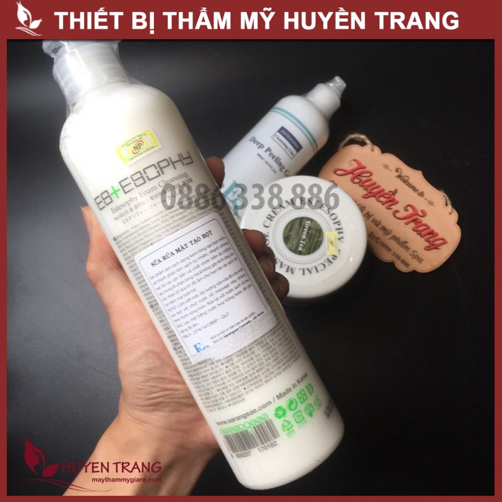 Sữa Rửa Mặt Tạo Bọt ESTESOPHY Chính Hãng Đã Chiết Khấu 40% - Thẩm Mỹ Huyền Trang NANOCEE