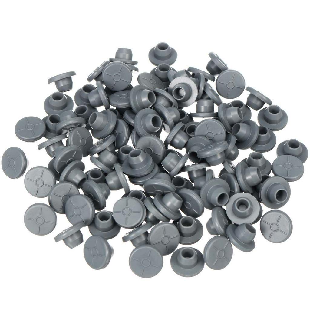 Bộ 100 Nút Chặn Bằng Cao Su Cho Chai Thủy Tinh 13mm