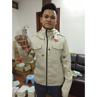 luca336 Áo chống nắng Nam - thời trang, vải kaki có túi Miziko SHop